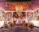 wedding decoration done by get your venue