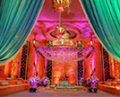 wedding decoration done by get your venue