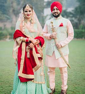 Shikha Goswami & Amandeep Singh Delhi - Real Wedding