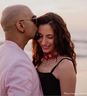 Natalie Di Luccio & Raghu Ram Goa - Real Wedding