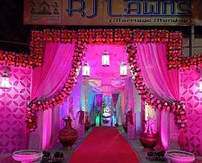 RJ Lawns - Marriage Mandap - GetYourVenue